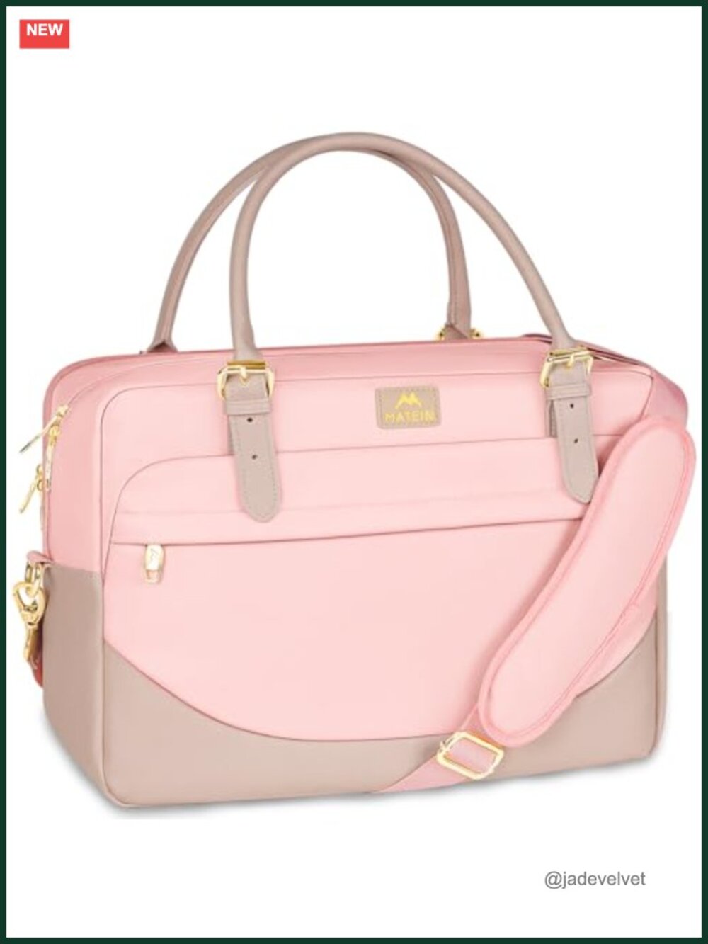 17 Inch Laptop Bag, Waterproof Carry Case, Adjustable Handle, Professional Work